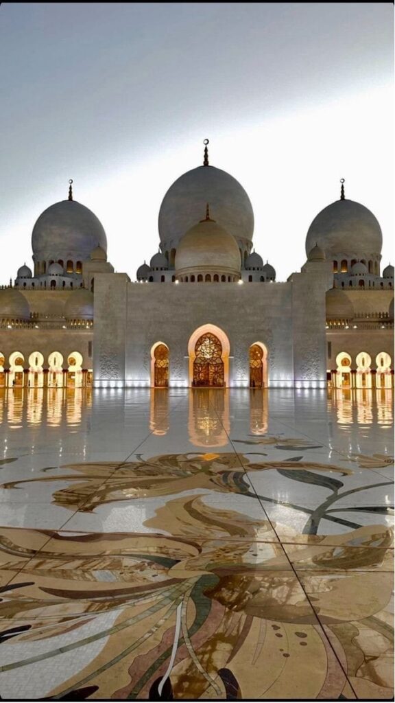 Shiekh Zaid Mosque Abu Dahabi