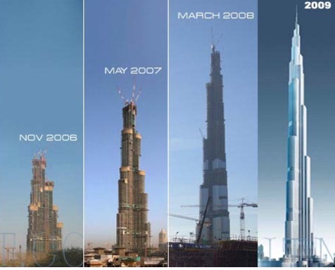 Burj Khalifa Construction