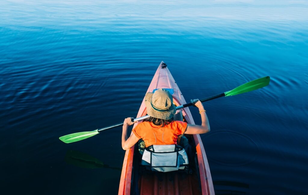 Kayaking at Mangrove Beach